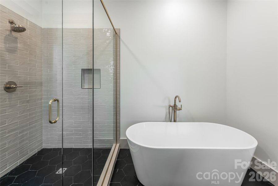 Primary suite bathroom