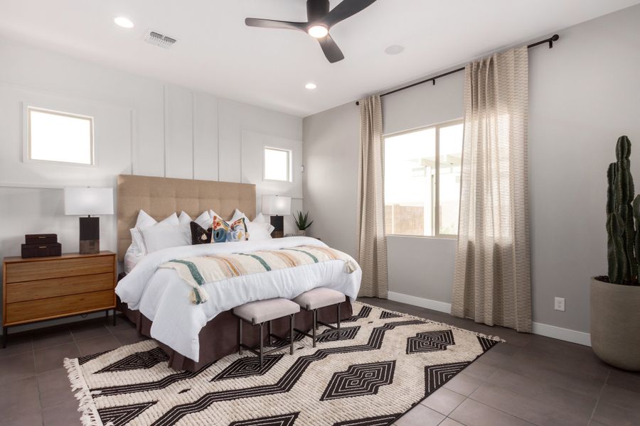 Furnished interior view inside a new home in Stonehaven, Glendale (Image 12).