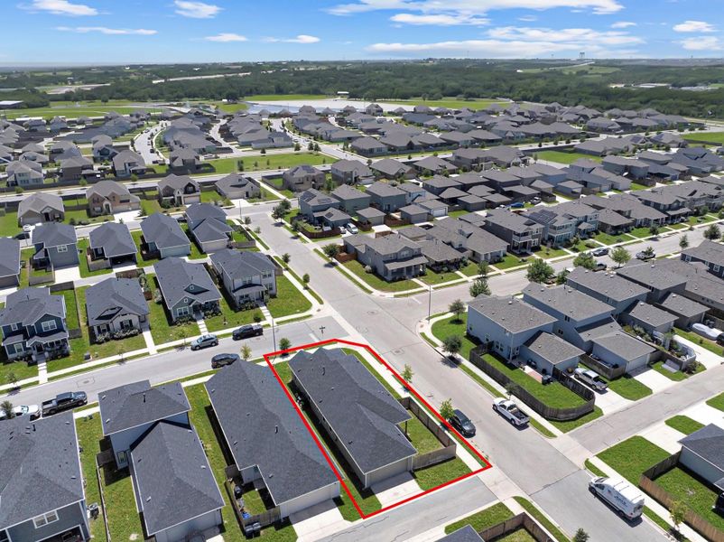 View of property location with property boundaries highlighted View of property location with property boundaries highlighted