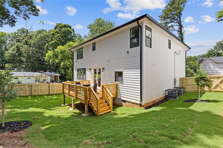 Front exterior of a new home in , Scottdale, GA, highlighting curb appeal (Image 29). Front exterior of a new home in , Scottdale, GA, highlighting curb appeal (Image 29).
