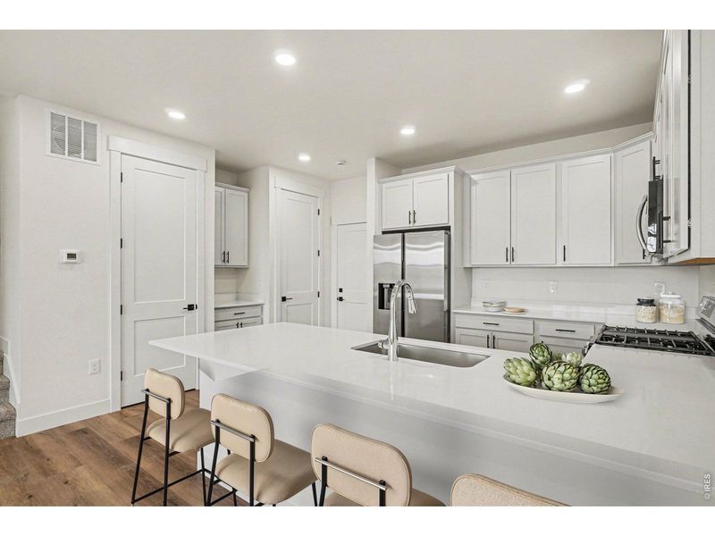 Furnished interior view inside a new home in Eagle Brook Meadows, Loveland (Image 13).