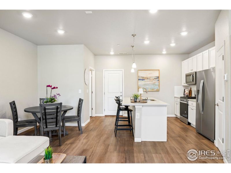 Furnished interior view inside a new home in , Castle Pines (Image 6). Furnished interior view inside a new home in , Castle Pines (Image 6).