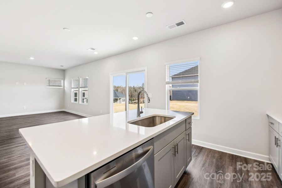 Furnished interior view inside a new home in Harper Landing, Stanley (Image 9).