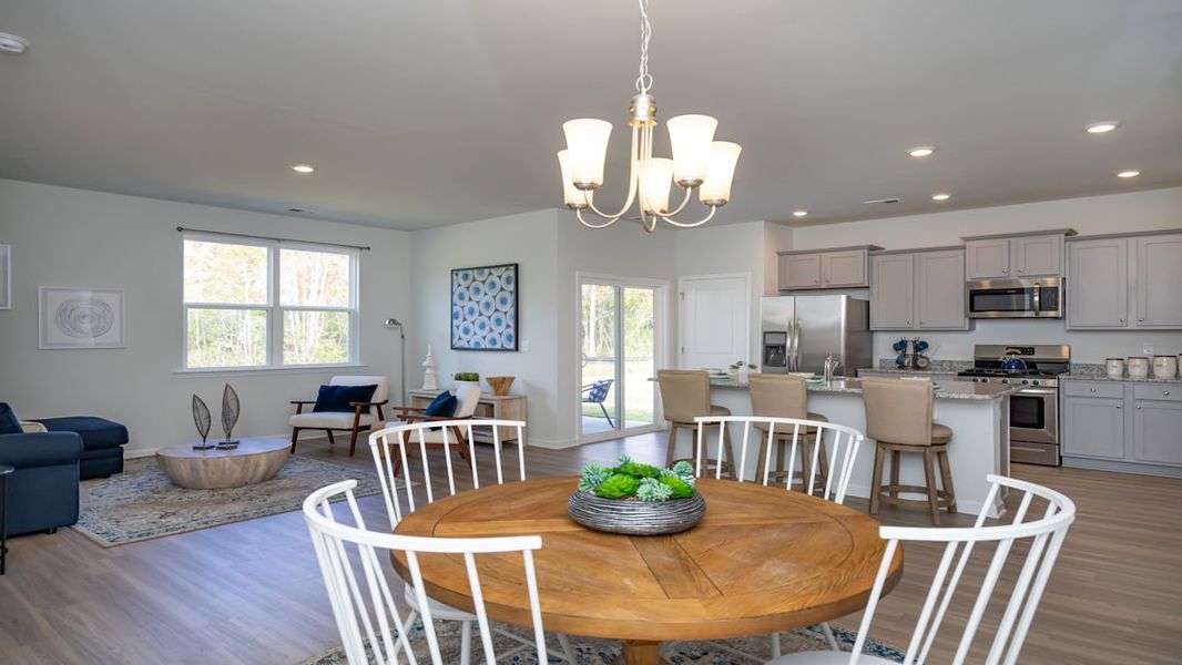 Representative furnished interior of a home built from the KERRY by D.R. Horton in Lochaven, Conway (Image 27).