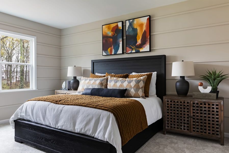 Representative furnished interior of a home built from the Hanover by Tri Pointe Homes in Fifteen 15 Cannon, Charlotte (Image 16).