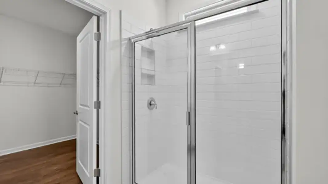 Close-up of interior finishes inside a home in The Villas at Galvins Ridge, Sanford (Image 10).