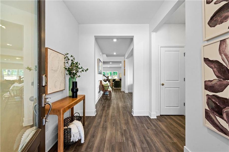 Furnished interior view inside a new home in Candleberry Place, Sharpsburg (Image 51).