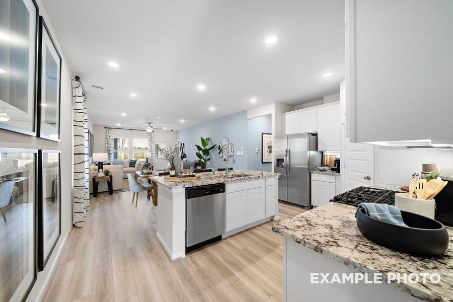 Furnished interior view inside a new home in Emberly, Beasley (Image 18).