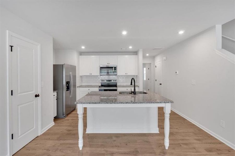 Furnished interior view inside a new home in Village Green, Adairsville (Image 5).