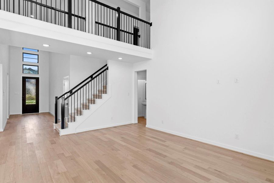 First Floor Sneak Peek of Your Brand New Home