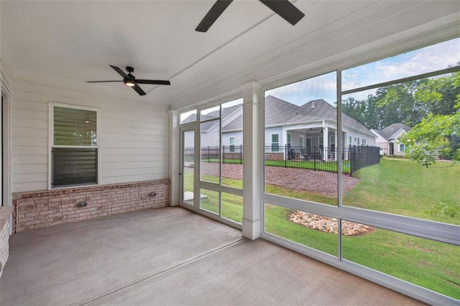 Exterior details and patio area of a home in , Cumming (Image 3). Exterior details and patio area of a home in , Cumming (Image 3).