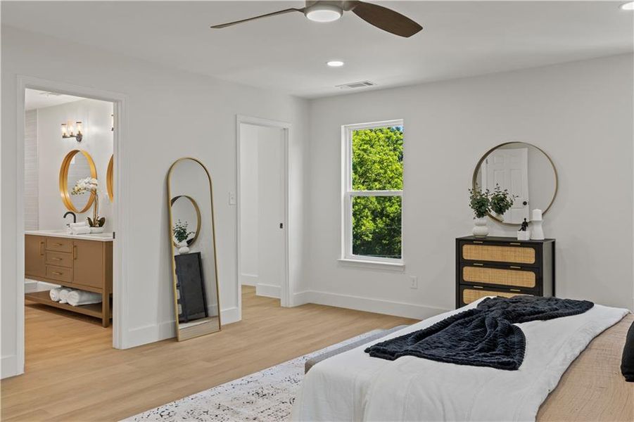 Furnished interior view inside a new home in , Scottdale (Image 11).