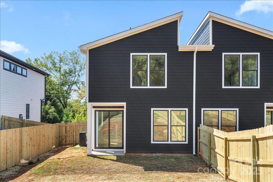 Exterior details and patio area of a home in , Charlotte (Image 12). Exterior details and patio area of a home in , Charlotte (Image 12).