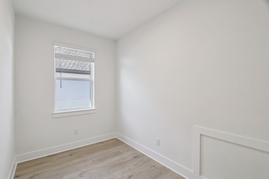 Spacious, unfurnished interior of a new home in Sauls Ranch, Round Rock (Image 37). Spacious, unfurnished interior of a new home in Sauls Ranch, Round Rock (Image 37).