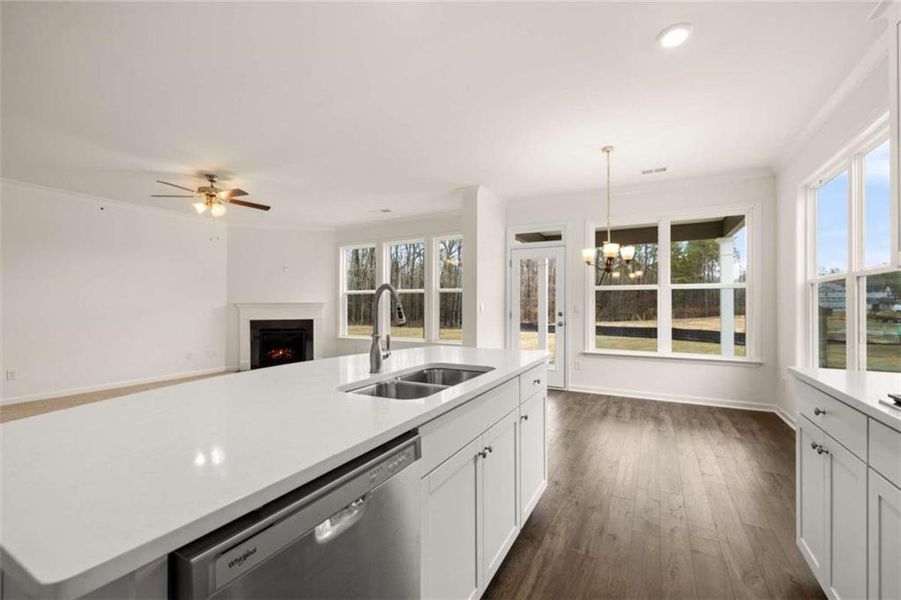 Furnished interior view inside a new home in Wildwood, Covington (Image 5).