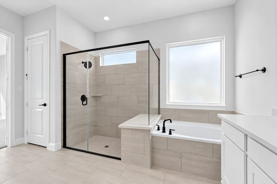 Furnished interior view inside a new home in The Ridge at Northlake, Northlake (Image 9).