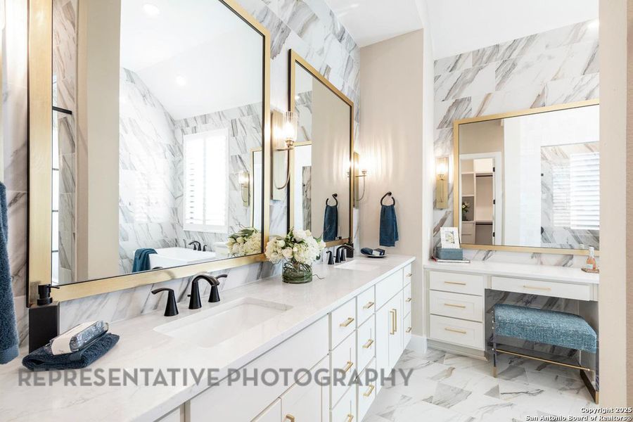 Furnished interior view inside a new home in The Ranches at Creekside, Boerne (Image 7). Furnished interior view inside a new home in The Ranches at Creekside, Boerne (Image 7).