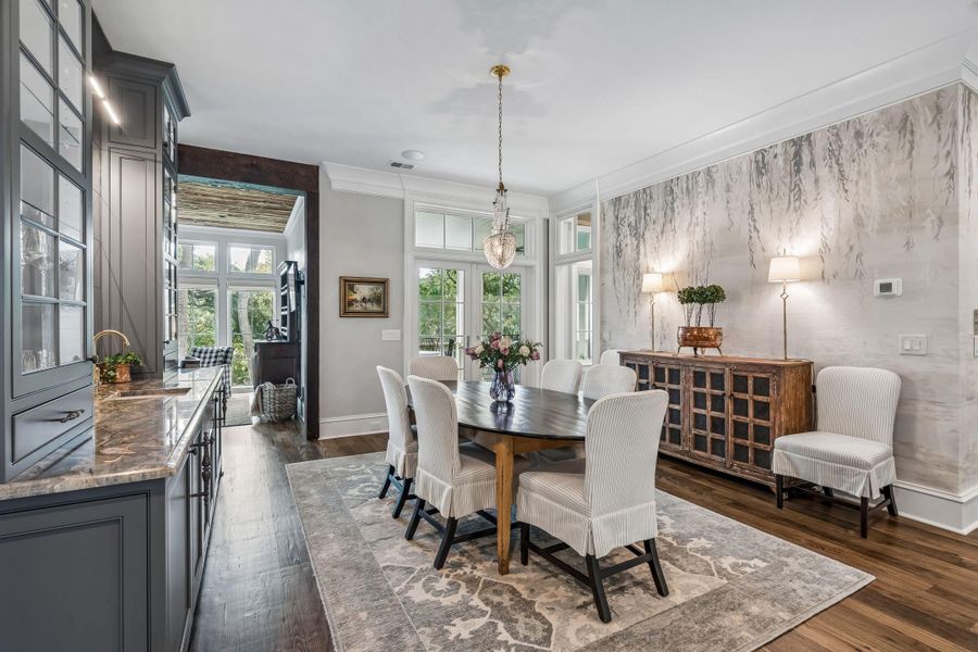 Furnished interior view inside a new home in , Mount Pleasant (Image 86).