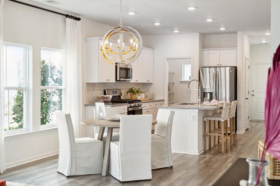 Furnished interior view inside a new home in , Summerville (Image 11).