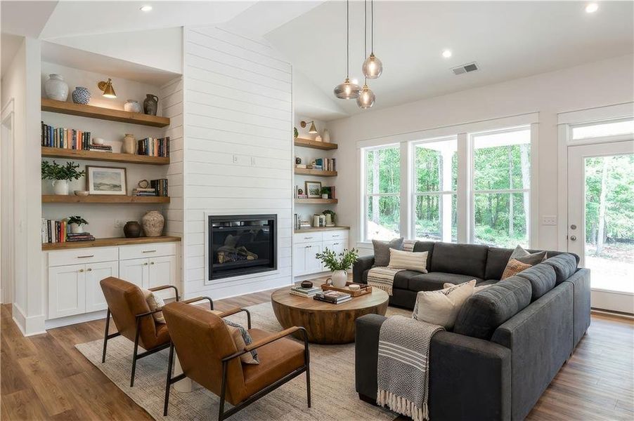 Furnished interior view inside a new home in , Gainesville (Image 7).