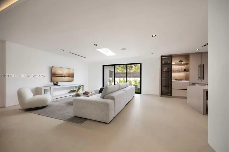 Furnished interior view inside a new home in , Miami (Image 3).