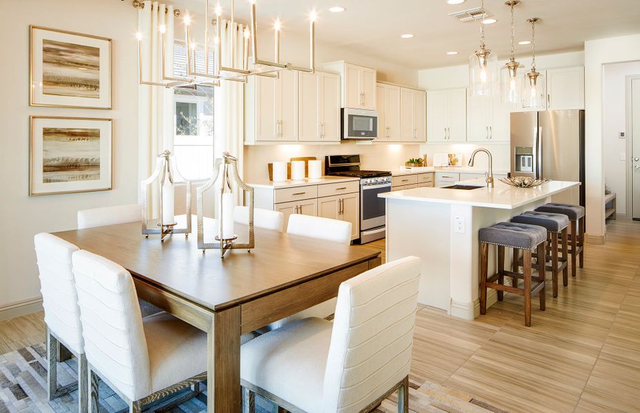 Representative furnished interior of a home built from the Arroyo by Pulte Homes in Parkside at Anthem at Merrill Ranch, Florence (Image 10). Representative furnished interior of a home built from the Arroyo by Pulte Homes in Parkside at Anthem at Merrill Ranch, Florence (Image 10).