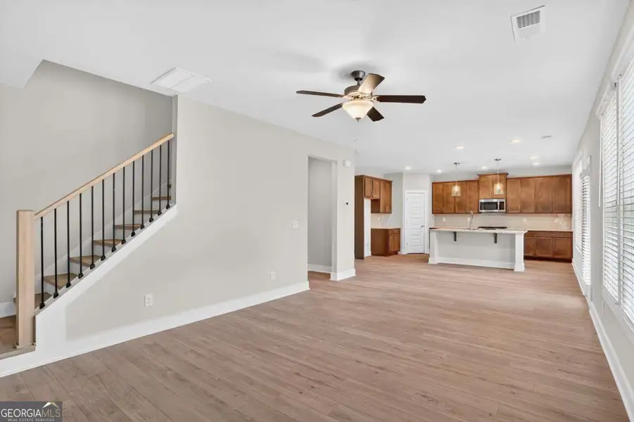 Spacious, unfurnished interior of a new home in Killian Manor at The Adares, Adairsville (Image 10).