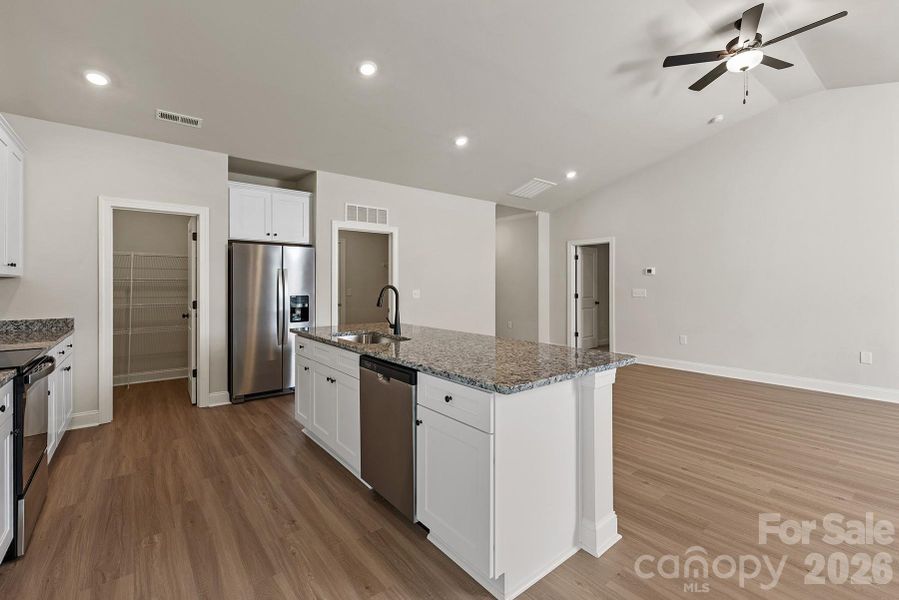 Furnished interior view inside a new home in Ascot Woods, Charlotte (Image 5). Furnished interior view inside a new home in Ascot Woods, Charlotte (Image 5).