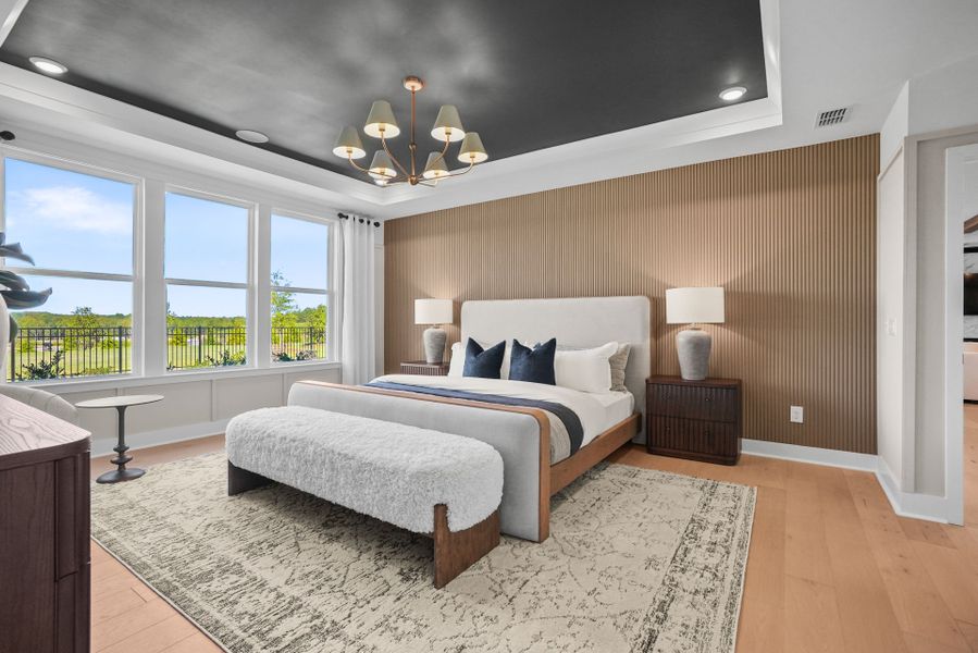 Representative furnished interior of a home built from the Renown by Del Webb in Del Webb Carolina Ridge, Midland (Image 65).