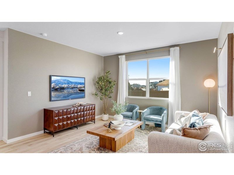 Furnished interior view inside a new home in Trevenna, Windsor (Image 11).