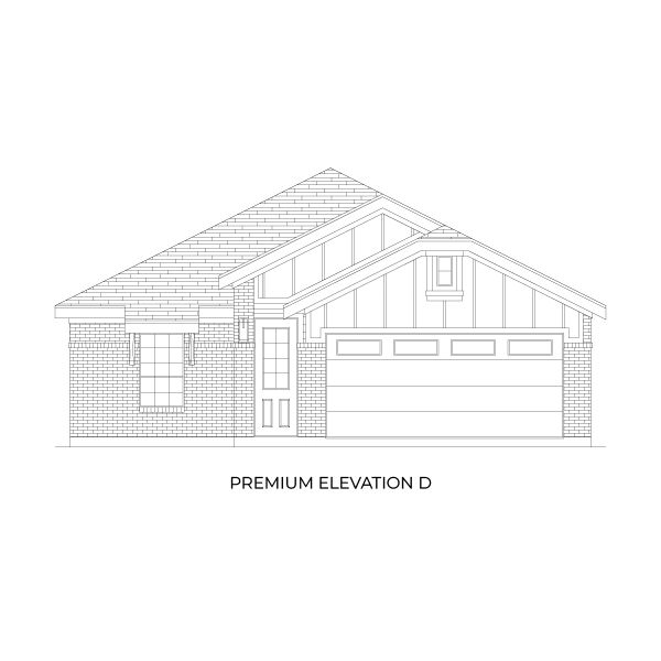Representative rendering of the exterior for the Kennedy Select F by First Texas Homes (Image 7).