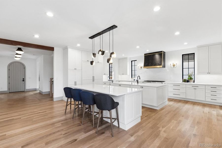 Furnished interior view inside a new home in , Denver (Image 30).