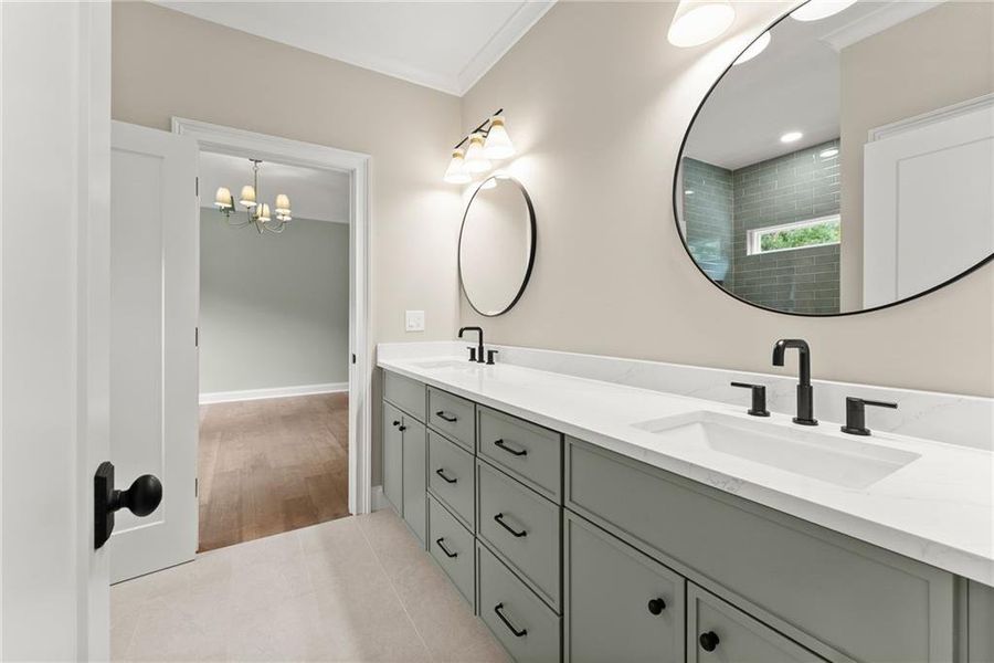 Furnished interior view inside a new home in , Gainesville (Image 14).
