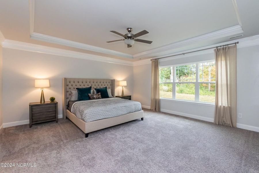 Representative furnished interior of a home built from the 3629 by Adams Homes in Norris Landing, Snellville (Image 12).
