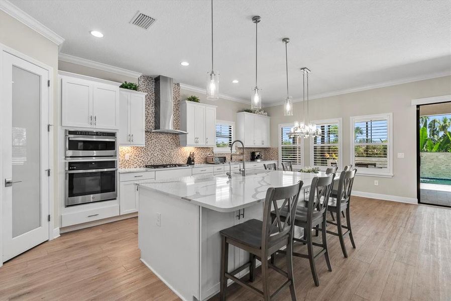 Furnished interior view inside a new home in Crosswind Ranch, Parrish (Image 38).