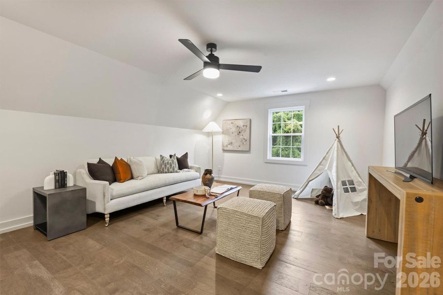Furnished interior view inside a new home in , Charlotte (Image 16).