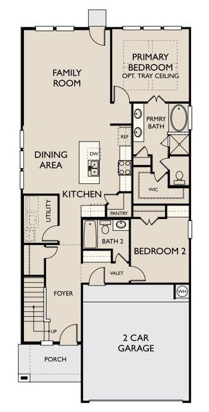 The Marigold floorplan
