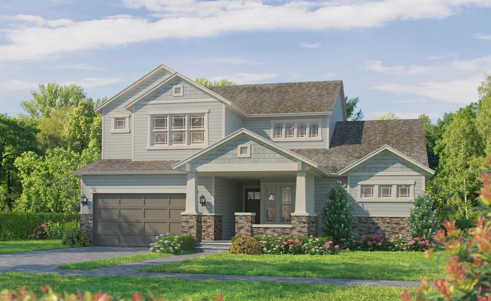 Representative exterior photo of a completed home built from the Palos Verdes by ICI Homes in Seven Pines, Jacksonville, FL (Image 3).