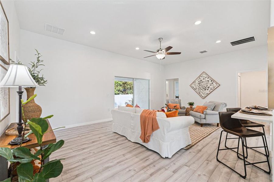 Furnished interior view inside a new home in , Orange City (Image 6).