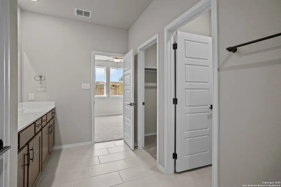 Furnished interior view inside a new home in Comanche Ridge, San Antonio (Image 11).