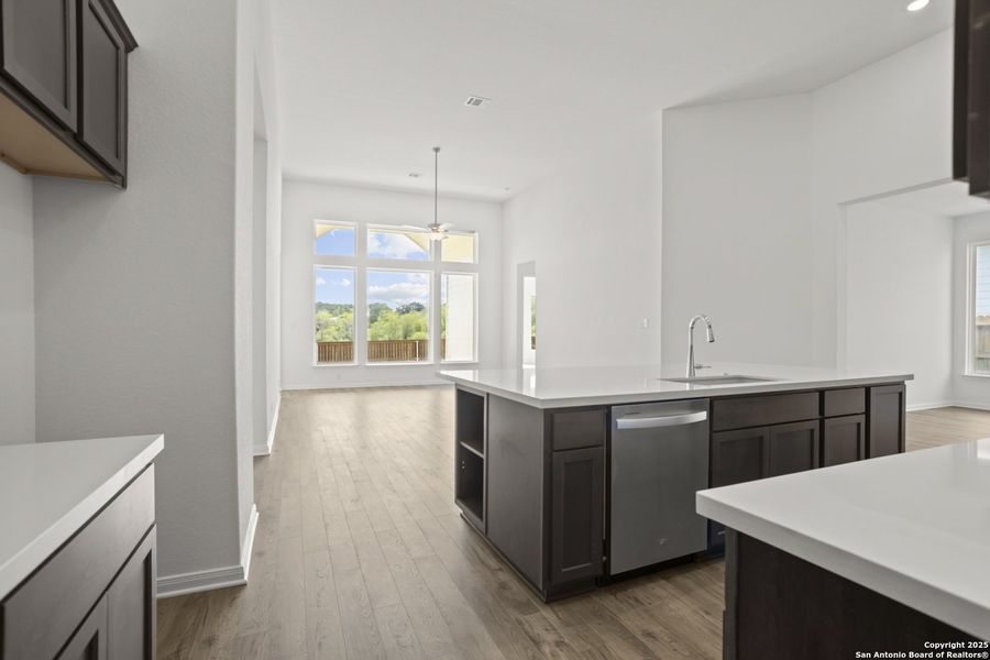 Furnished interior view inside a new home in Homestead, Schertz (Image 9).