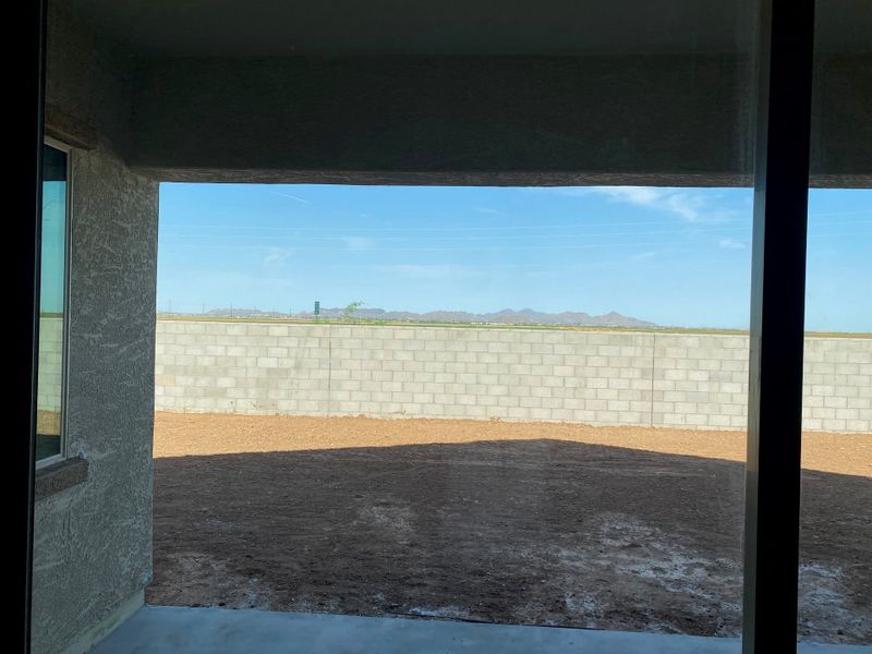 Lot 32 | Backyard | Fremont | Wildera – Peak Series | New Homes in San Tan Valley, AZ | Landsea Homes