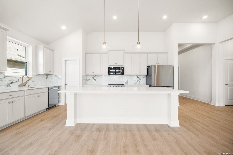 Furnished interior view inside a new home in Westridge, San Antonio (Image 6).