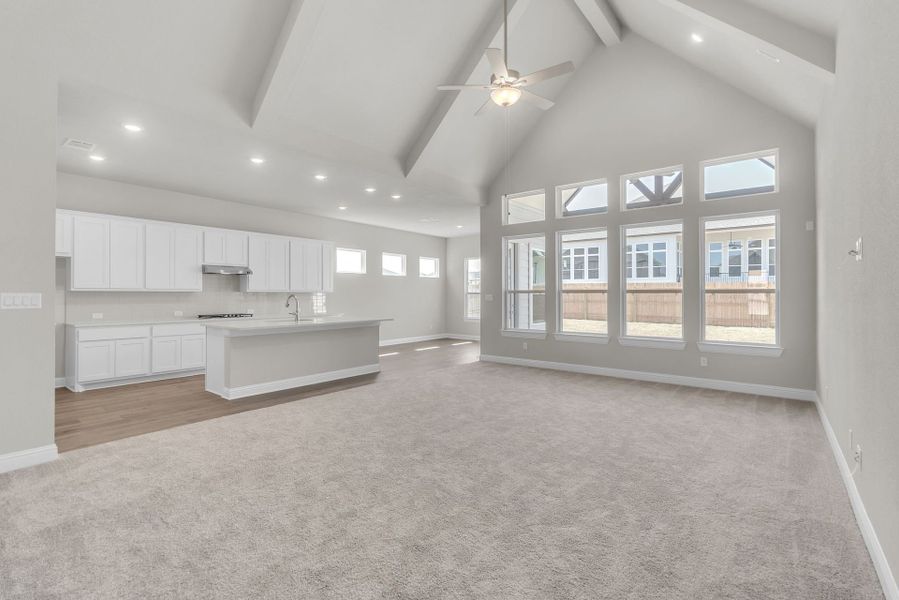 Representative unfurnished interior of a home built from the Harrison by GFO Home in Santa Rita Ranch, Liberty Hill (Image 48). Representative unfurnished interior of a home built from the Harrison by GFO Home in Santa Rita Ranch, Liberty Hill (Image 48).