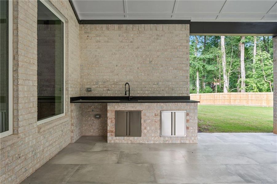 Exterior details and patio area of a home in , Grayson (Image 35). Exterior details and patio area of a home in , Grayson (Image 35).
