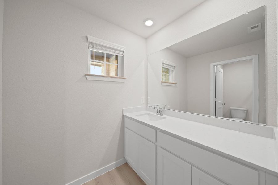 Furnished interior view inside a new home in Russell Ranch, Bay City (Image 8).