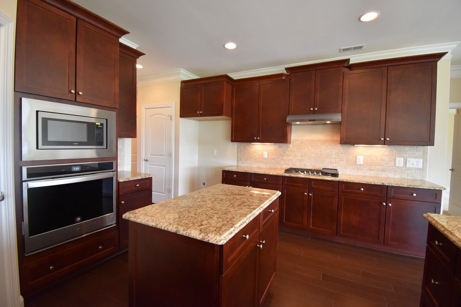 Representative furnished interior of a home built from the Cosmopolitan by Keystone Homes NC in Weybridge, Burlington (Image 9).