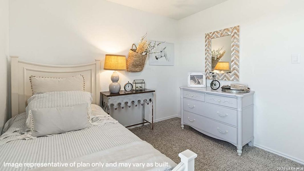 Furnished interior view inside a new home in Sereno Springs, Converse (Image 16).