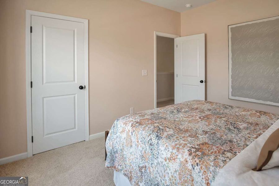 Furnished interior view inside a new home in Bryson Farms, Byron (Image 3).
