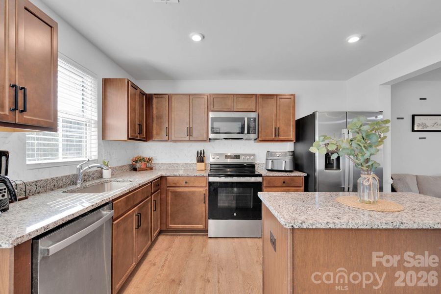 Furnished interior view inside a new home in , Charlotte (Image 24).